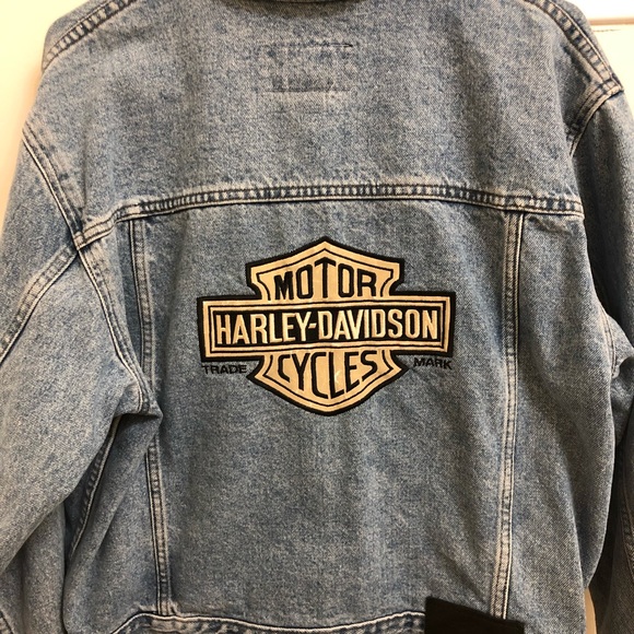 Harley Davidson Denim Jacket - Picture 2 of 4